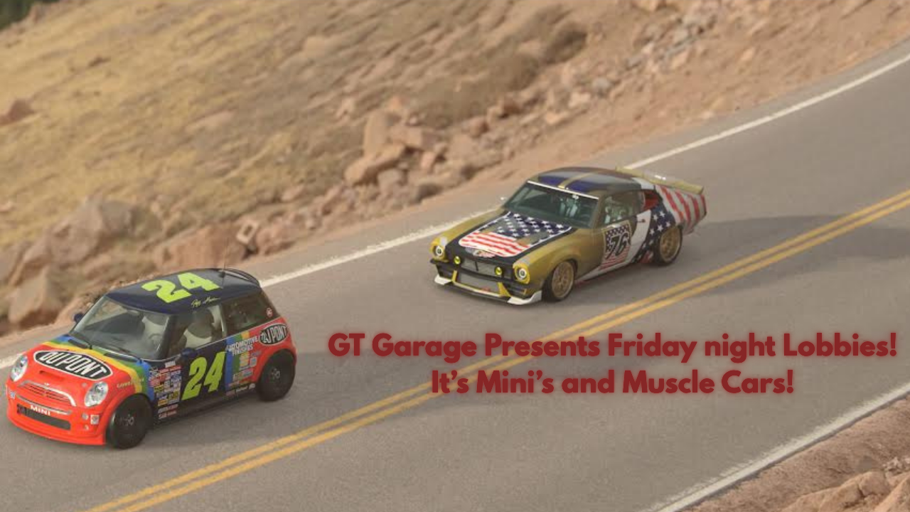 Mini's and Muscle cars!